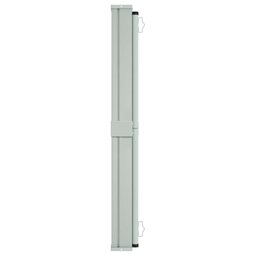 Vopese Terrassenmarkise Creme/Grau, 140x600cm, UV- und wasserbeständig, für Balkon und Terrasse Model313370 von Vopese