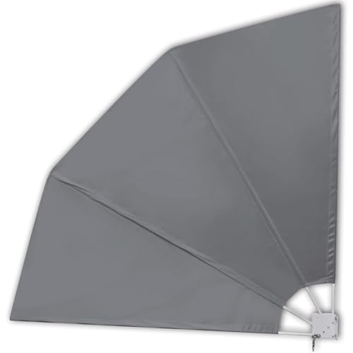 Vopese Terrassenmarkise Wandmontage Grau 210x210cm - Faltbarer Balkonfächer für Schatten und Privatsphäre Model41573 Vopese Terrassenmarkise Wandmontage Grau 210x210cm - Faltbarer Balkonfächer für Schatten und Privatsphäre Model41573 von Vopese