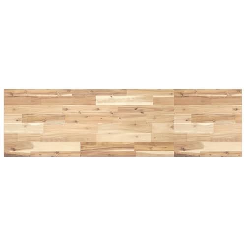 Vopese Tischplatte 160x40x2 cm Rechteckig Massivholz Akazie Desktop Model4008749 von Vopese