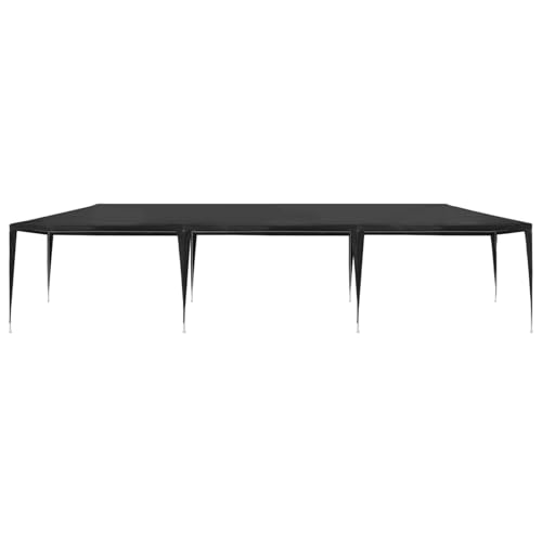 Vopese UV-beständiges Partyzelt 3x9m Anthrazit - Stahlrahmen, für Gartenfeiern und Outdoor-Veranstaltungen Model45089 von Vopese