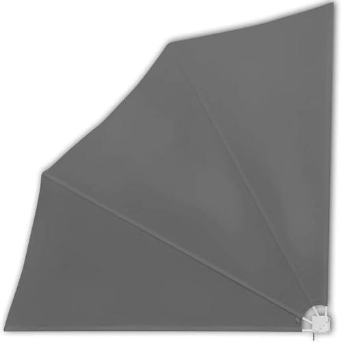 Vopese Wandklappschirm Terrasse Balkon Garten | Faltbar | Polyester Grau 140x140cm Model41575 Vopese Wandklappschirm Terrasse Balkon Garten | Faltbar | Polyester Grau 140x140cm Model41575 von Vopese
