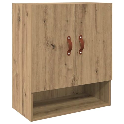 Vopese Wandschrank Eiche handwerklich 60 x 31 x 70 cm Holzwerkstoff Wandschrank Model879532 von Vopese