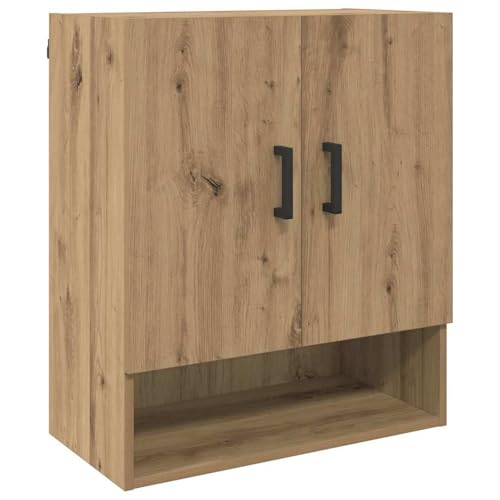 Vopese Wandschrank Eiche handwerklich 60 x 31 x 70 cm Holzwerkstoff Wandschrank Model879541 von Vopese
