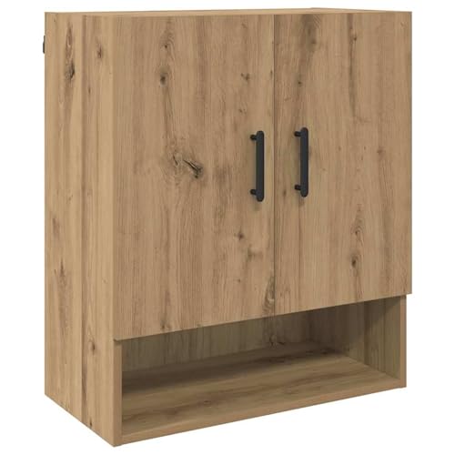 Vopese Wandschrank Eiche handwerklich 60 x 31 x 70 cm Holzwerkstoff Wandschrank Model879544 von Vopese