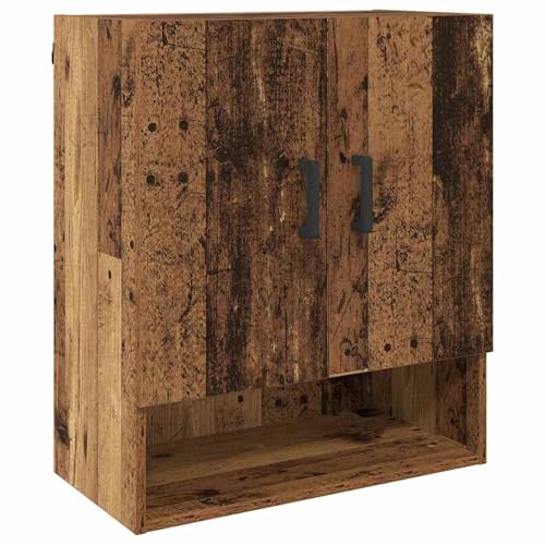 Vopese Wandschrank Wandmontiert Altholz 60 x 31 x 70 cm Holzwerkstoff Wandschrank Model879540 von Vopese