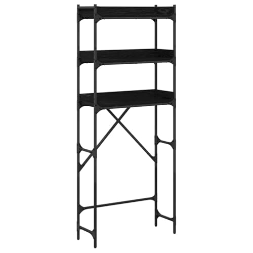 Vopese Waschmaschinenregal mit Regal 67 x 25 x 163 cm Holzwerkstoff Waschmaschinengestell Model883552 von Vopese