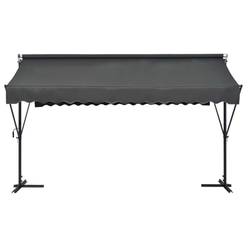 Vopese Wasserabweisende Doppelseitige Markise Anthrazit | Pulverbeschichteter Stahl, Polyester | 400x300x300 cm | UV-Schutz für Garten und Terrasse Model145886 Vopese Wasserabweisende Doppelseitige Markise Anthrazit | Pulverbeschichteter Stahl, Polyester | 400x300x300 cm | UV-Schutz für Garten und Terrasse Model145886 von Vopese