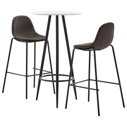 Vopese Weiße Barhocker Set mit 2 Stühlen, Dunkelgrau, 51 x 49 x 99 cm, für Küche & Garten - Modernes Design Model3051133 Vopese Weiße Barhocker Set mit 2 Stühlen, Dunkelgrau, 51 x 49 x 99 cm, für Küche & Garten - Modernes Design Model3051133 von Vopese