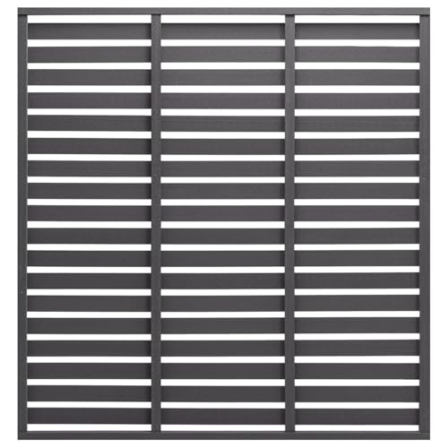 Vopese Zaunelement WPC 180x180 cm Grau Zaunelemente Model318110 Vopese Zaunelement WPC 180x180 cm Grau Zaunelemente Model318110 von Vopese