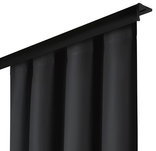 Voppi Universeller glatter Vorhang mit Kräuselband klassischer Graphit 140 x 230 cm fertiger Graphit-Fenstervorhang Balkonfenstervorhang,solide schlicht klassisch für den Innenbereich Voppi Universeller glatter Vorhang mit Kräuselband klassischer Graphit 140 x 230 cm fertiger Graphit-Fenstervorhang Balkonfenstervorhang,solide schlicht klassisch für den Innenbereich von Voppi sunshine at home