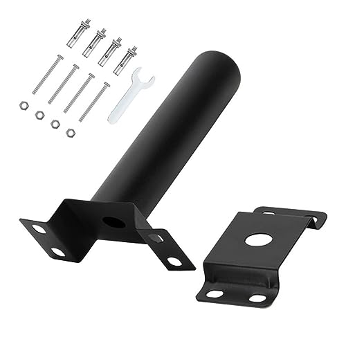 Voragrl 1Set Solar Straßenlaterne Halterung Outdoor Straßenlaterne Verlängerung Montieren Metall LED Licht Metall von Voragrl