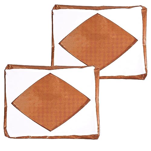 Voragrl 2 Stück 40,6 x 50,8 cm Wrap Cover für Hitzepresse Wrap Abdeckung Hitzebeständig Wiederverwendbar Heat Wrap Abdeckung von Voragrl