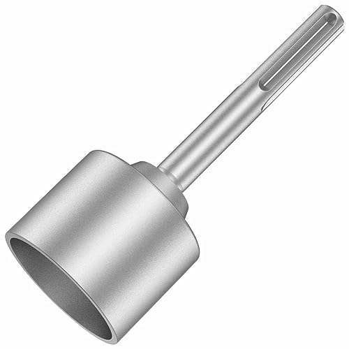 Voragrl Ground Rod Driver 65mm Heavy Duty Steel Drill Bit Driver Wear Wide Compatibility Ground Rod Bits Socket Accessories von Voragrl