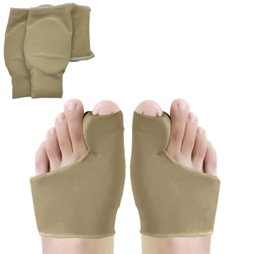 Vordpe 2 Stück Hallux Valgus Korrektur, Hallux Valgus Schiene, Bunion Corrector, Hallux Valgus Bandage, Eingebauter Stoßdämpfer und Zehensplitter für für Damen Herren Unterstützung(L) von Vordpe