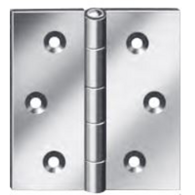 Scharnier käntig 40x40x0,9mm gerollt von Vormann