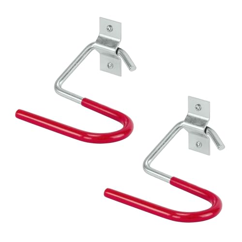 VORMANN Skihalter | Skihalterung | Universalhalterung | Wandhalter | Gerätehalter | Werkzeughalterung | 2er Set | Stahl verzinkt mit Gummierung | witterungsbeständig VORMANN Skihalter | Skihalterung | Universalhalterung | Wandhalter | Gerätehalter | Werkzeughalterung | 2er Set | Stahl verzinkt mit Gummierung | witterungsbeständig von VORMANN