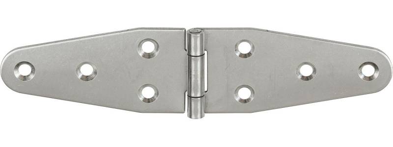 Vormann WC-Deckel-Scharnier Vormann Edelstahlbänder 160 x 37 mm von Vormann