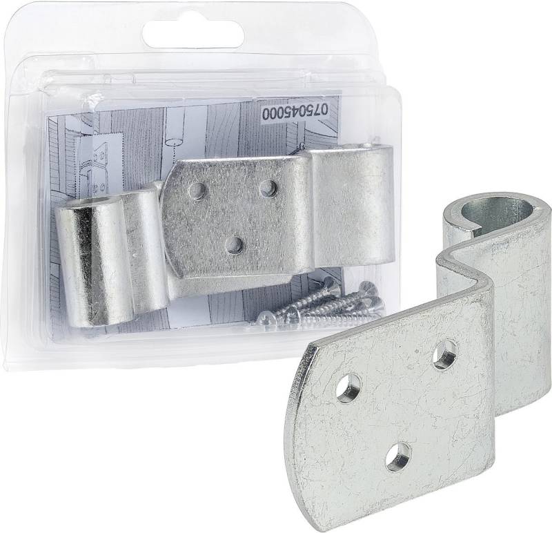 Vormann WC-Deckel-Scharnier Vormann Flechtzaunbänder verzinkt 30 x 38 mm von Vormann
