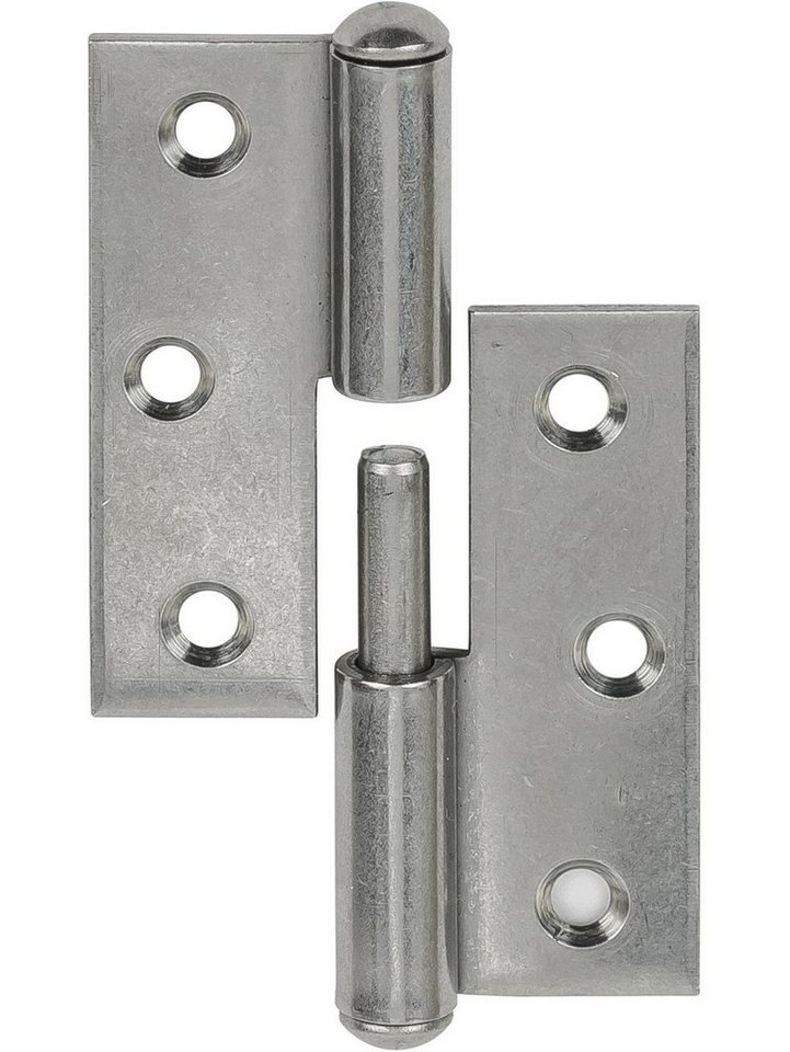 Vormann WC-Deckel-Scharnier Vormann Normenscharniere 50 x 40 mm von Vormann