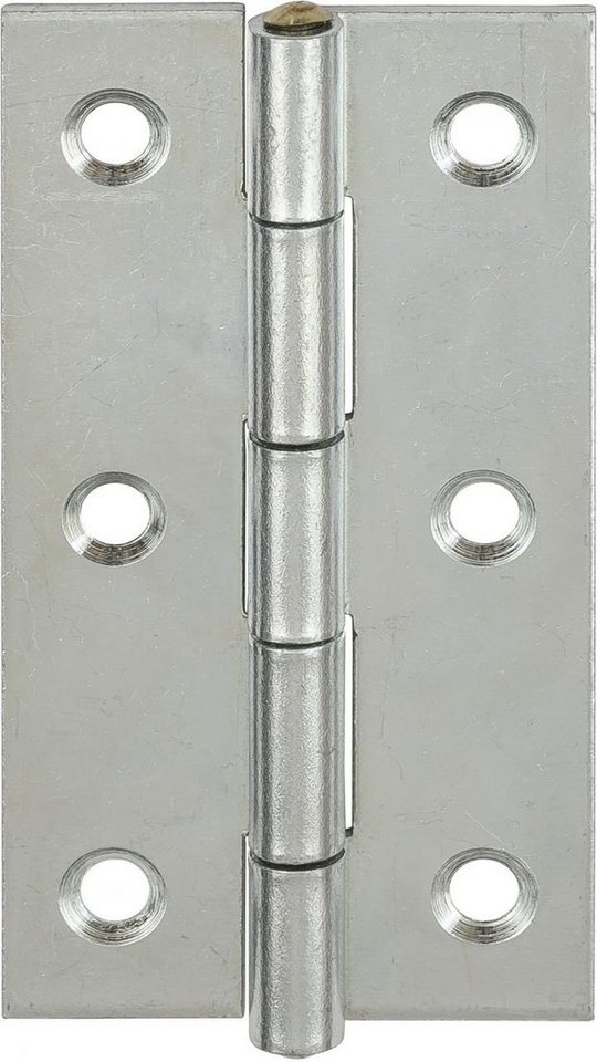 Vormann WC-Deckel-Scharnier Vormann Schmale Scharniere verzinkt 25 x 20 mm von Vormann