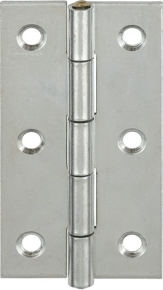 Vormann WC-Deckel-Scharnier Vormann Schmale Scharniere verzinkt 80 x 41 mm von Vormann