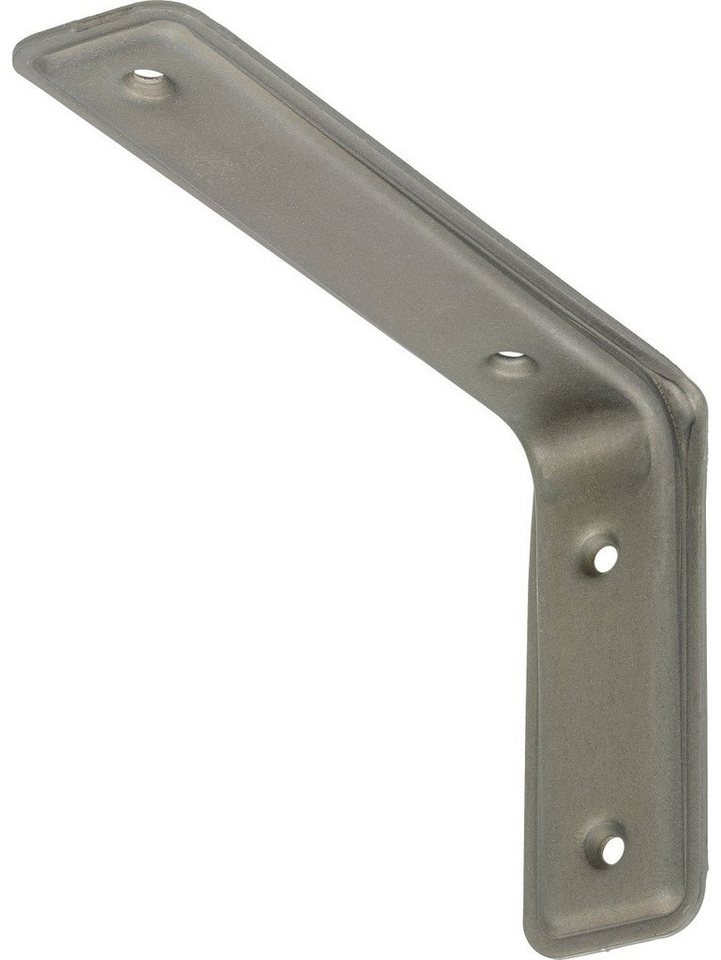 Vormann Wandregalhalter Vormann 3F-Konsolen stahlmatt 16 x 10.5 cm von Vormann