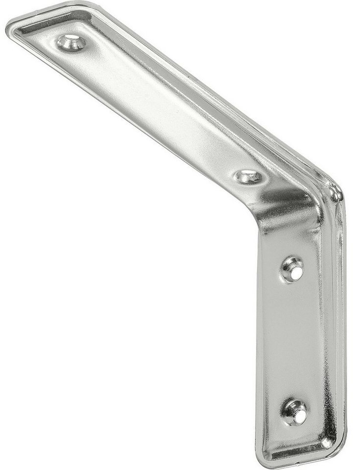 Vormann Wandregalhalter Vormann 3F-Konsolen verchromt 23.5 x 16 cm von Vormann