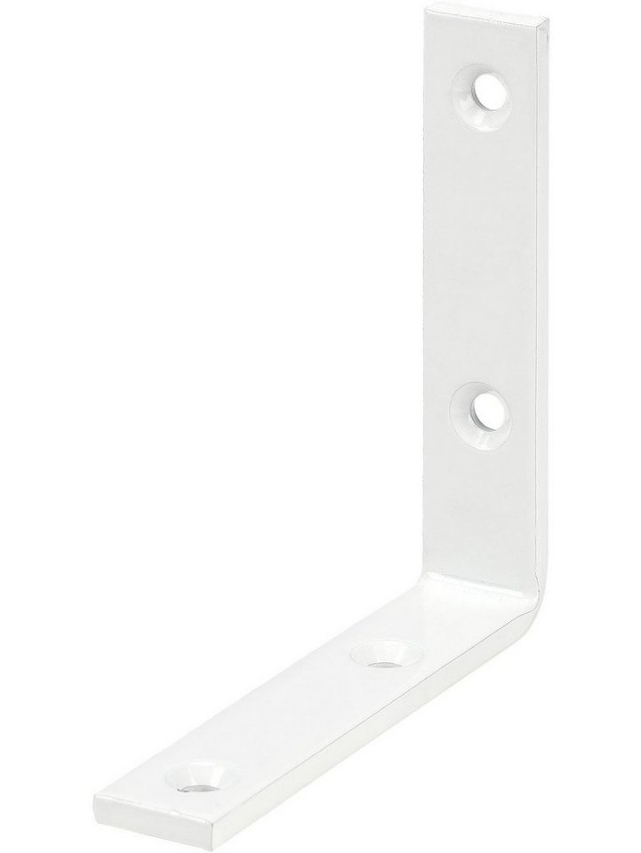 Vormann Winkelverbinder Vormann Starke Winkel weiß 100 x 20 mm von Vormann