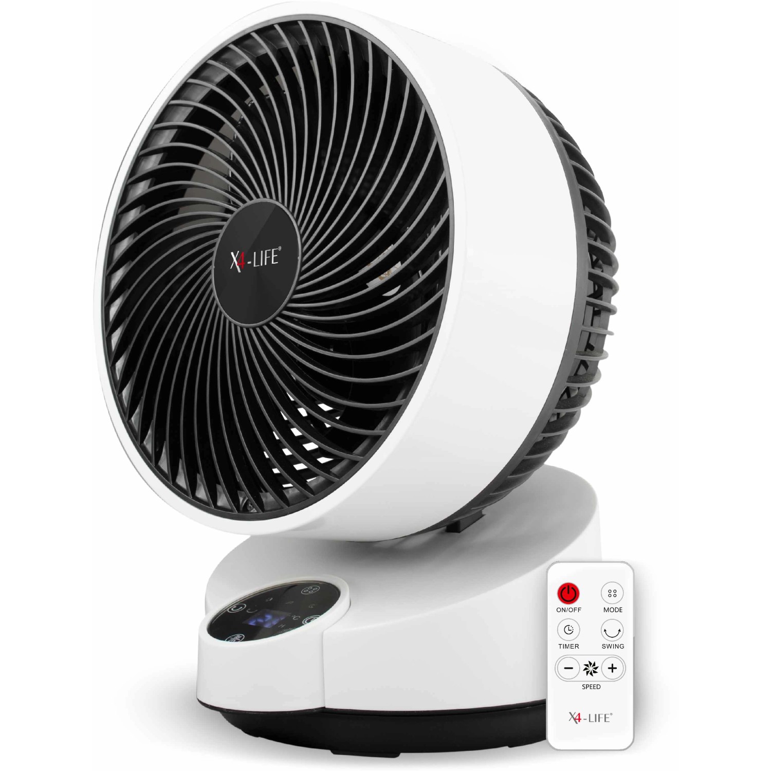 Vornado Tischventilator X4-Life Pinguin DX Weiß von Vornado