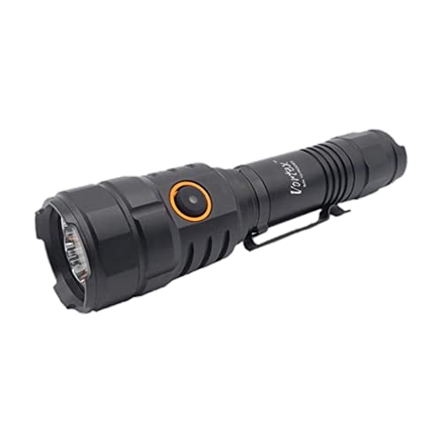 Vortex TK108R Taktische wiederaufladbare Hochleistungs-LED mit hoher Helligkeit Bis zu 2800 Lumen Typ III hart eloxierte Batteriestandsanzeige Momentumschalter Taktische Taschenlampe Vortex TK108R Taktische wiederaufladbare Hochleistungs-LED mit hoher Helligkeit Bis zu 2800 Lumen Typ III hart eloxierte Batteriestandsanzeige Momentumschalter Taktische Taschenlampe von Vortex