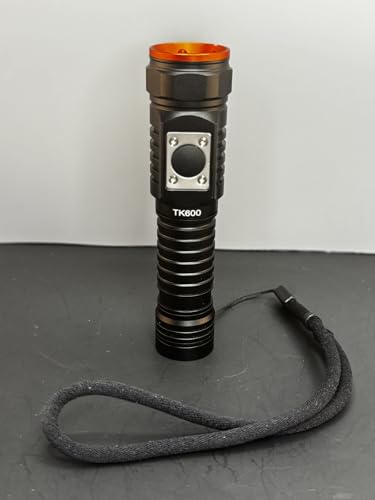 Vortex TK600 Wiederaufladbare Batterie Dimmbar High Power LED Erweiterbare EDC-Magnetendkappe Bis zu 600 Lumen Mini-USB-Aufladung Outdoor Survival-Taschenlampe von Vortex