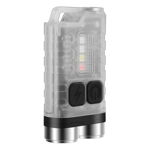 Vortex V3-WHITE EDC-Taschenlampe mit rotem UV-Blaulicht Notsignale fluoreszierend leistungsstarke 900lm wiederaufladbare IP65 wasserdicht magnetisches Ende von Vortex