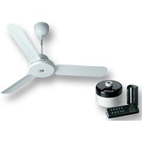 Kit Deckenventilator nordik design is 120/48 bianco 61260 ev61260b - Vortice von Vortice