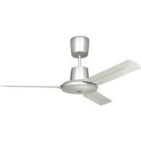 VORTICE Nordik Evolution 140 SIL Deckenventilator 70W (Ø x H) 142cm x 325mm Silber von Vortice