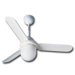 Vortice Nordik 1S/L 90/36 Household Blade Fan 220 W White – Household Fans (White, 220 W, 220 – 240, AC, 914 mm, 230 mm) von Vortice