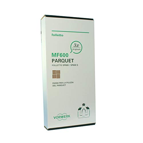Original Parkettreinigungstücher SP600 Kobold 3er Pack von Vorwerk