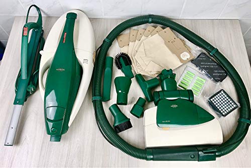 VORWERK Staubsauger KOBOLD VK 131 + Elektrobürste EB 350/351+ 5-teiliges Düsen-Set+ 10 Staubsaugerbeutel + Schlauch (Generalüberholt) von JaTop von Vorwerk