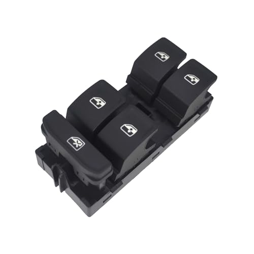 Für Skoda Für Superb Für Octavia 5G0959857 Elektrische Fensterheber Haupt Control Fensterheber Taster(NoelectroplateWhite) von Voseto