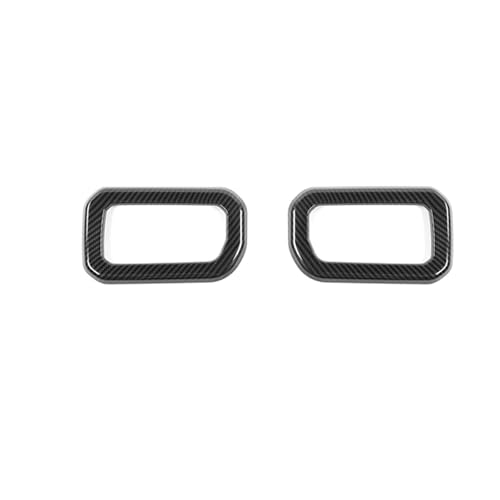 Voseto Türgriff Auto Innen Für Suzuki Für Jimny 2019 2020 2021 2022 2023 2024 Auto Innen Türgriff Dekoration Abdeckung Innen Zubehör(Carbon fiber grain) von Voseto