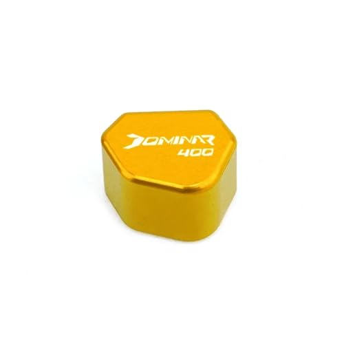 Motorrad-Blinkerschalterknopf Für Bajaj Pulsar Motorrad Aluminium-Zubehör Schalterknopfkappe 200NS RS AS 150 180 Dominar 400 Abnehmbare Blinker-Tastenkappe(Yellow) von Voskooe
