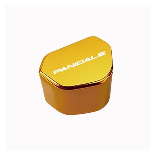 Motorrad-Blinkerschalterknopf Für Ducati Panigale 899 959 1199 1299 V2 Zubehör CNC-Aluminium-Motorrad-Blinkerschalter-Schlüsselkappe(Yellow) von Voskooe