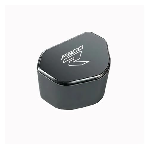 Motorrad-Blinkerschalterknopf Für F900R F900 R F 900R Zubehör CNC-Aluminium-Motorrad-Blinkerschalterkappe(Titanium) von Voskooe