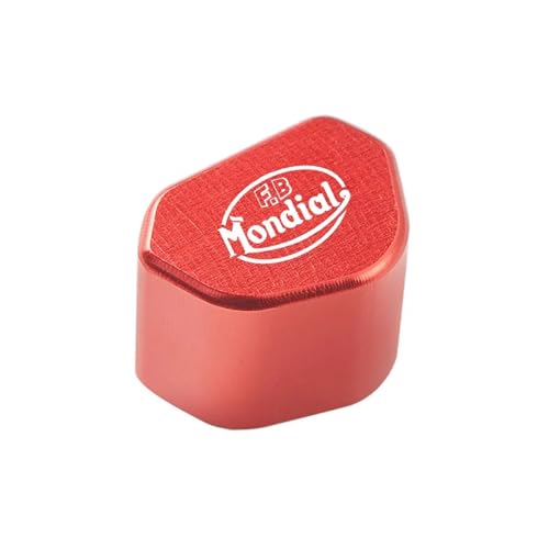Motorrad-Blinkerschalterknopf Für FB Mondial Flat Track HPS 125 300 SMT SMX Lenkerschalter CNC Locomotive Motorrad-Blinkerschalter(Red) von Voskooe