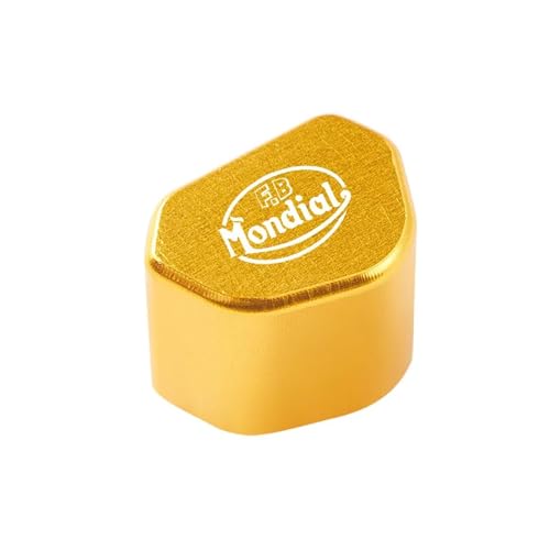 Motorrad-Blinkerschalterknopf Für FB Mondial Flat Track HPS 125 300 SMT SMX Lenkerschalter CNC Locomotive Motorrad-Blinkerschalter(Yellow) von Voskooe