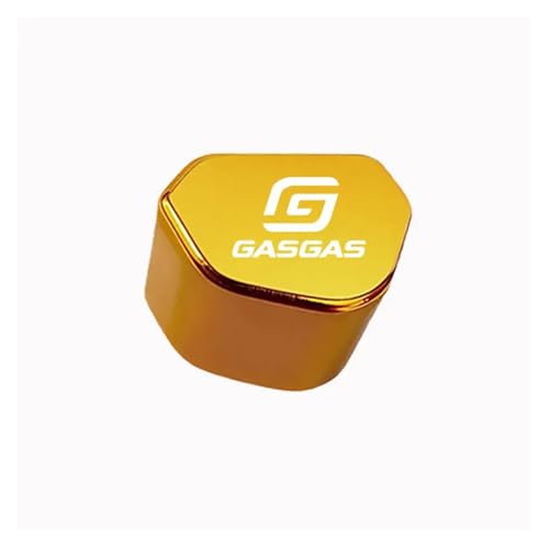 Motorrad-Blinkerschalterknopf Für GasGas EC 300 MC 250 250F 350F 450F 2021–2023 2024 2025 Aluminium-Blinkerschalter-Tastenkappen Motorrad(Yellow) von Voskooe