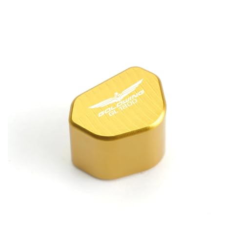 Motorrad-Blinkerschalterknopf Für Hon@&da 1800 GL1800 2010–2024 CNC-Aluminium-Motorrad-Blinkerschalterkappe(Yellow) von Voskooe