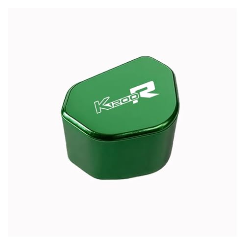 Motorrad-Blinkerschalterknopf Für K1200R SPORT 2005–2025 K 1200R Zubehör CNC-Aluminium-Motorrad-Blinkerschalterkappe(Green) von Voskooe