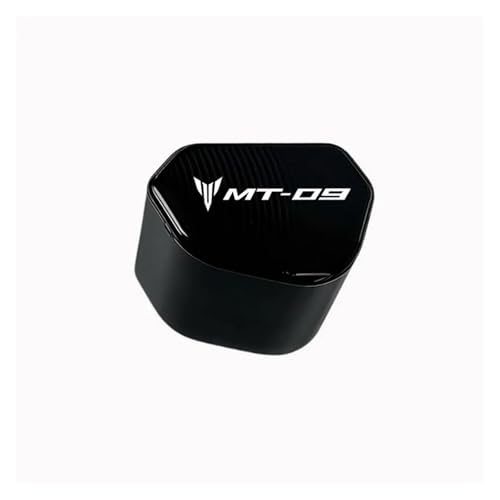 Motorrad-Blinkerschalterknopf Für MT-09 MT09 Mt 09 FZ-09 SP-09 Aluminium-Blinkerschalter-Tastenkappen-Zubehör(Black) von Voskooe
