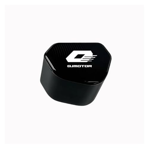 Motorrad-Blinkerschalterknopf Für QJMOTO QJ SRT 800 800X 800SX 800SRT Aluminium-Blinkerschalter-Tastenkappen-Zubehör(Black) von Voskooe