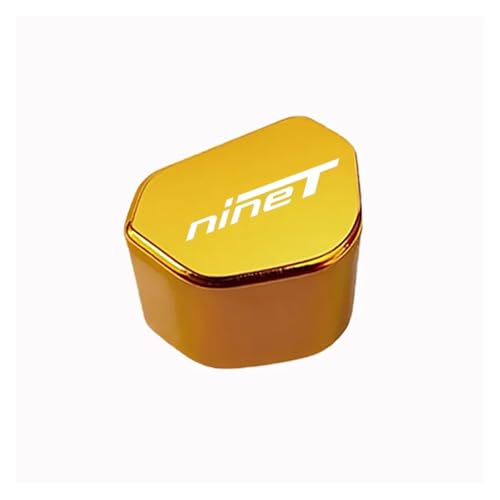 Motorrad-Blinkerschalterknopf Für R NINET NINE T RNINET RNINE Zubehör CNC-Aluminium-Motorrad-Blinkerschalter-Schlüsselkappe(Yellow) von Voskooe
